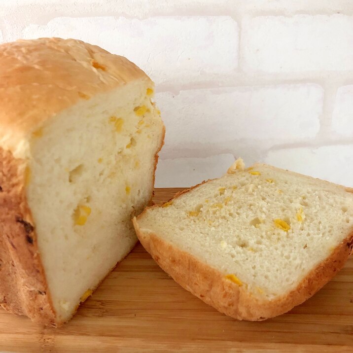 Hbで コーン食パン レシピ 作り方 By Thank You Good Bye 楽天レシピ